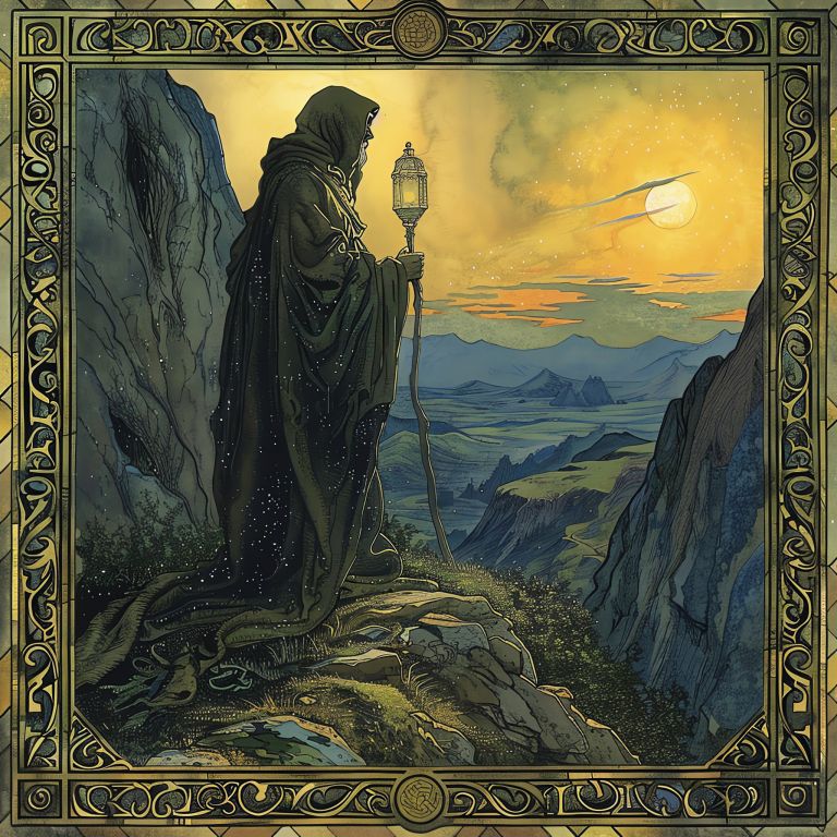 tarot puščavnik
