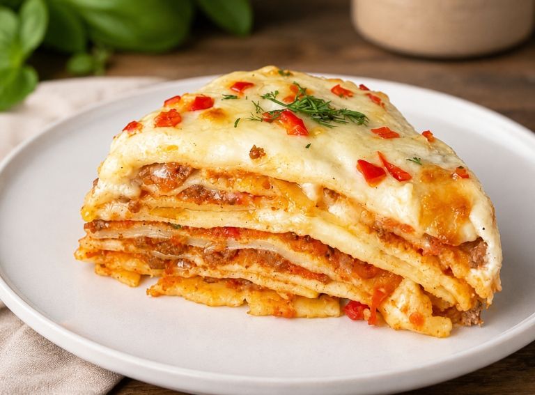 Pizza torta iz palačink