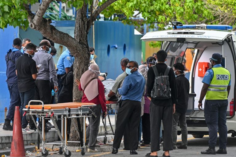 potapljaci, iskanje, maldivi, nesreca