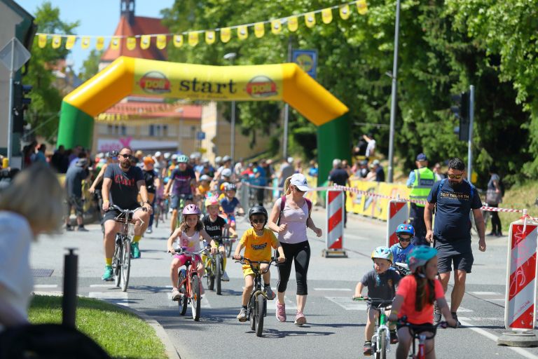 poli-maraton, kolesarji