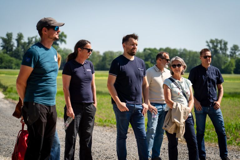 odprtje-visokovodnega-nasipa, krog-petanjci, jože-novak