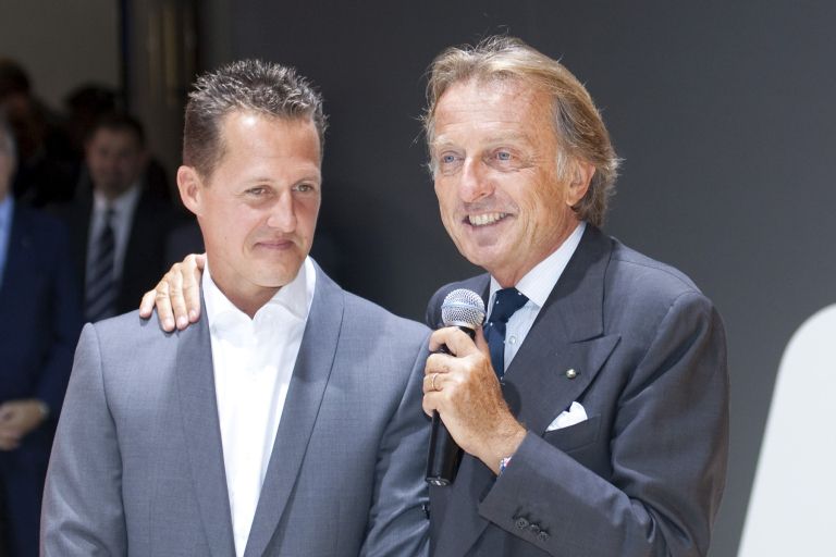schumacher, montezemolo, ferrari