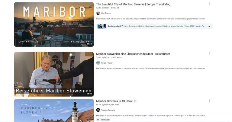 maribor, turizem