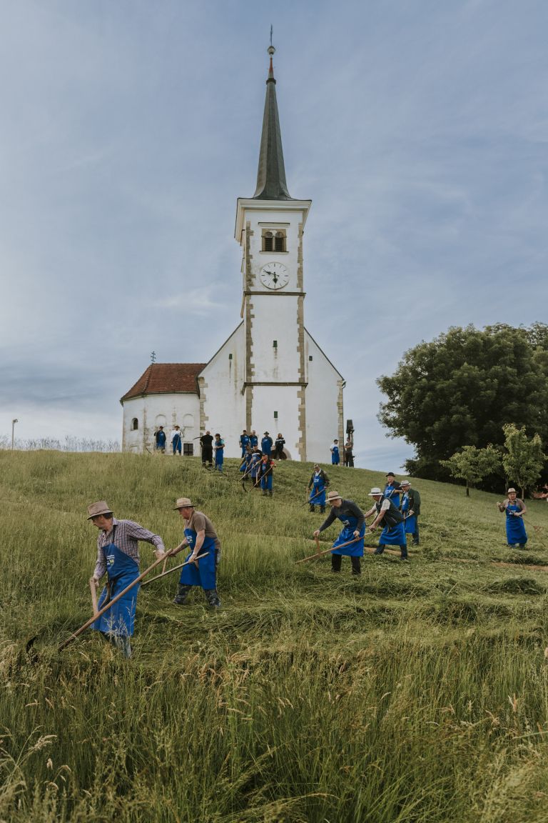 kosnja-po-starem, jursinci