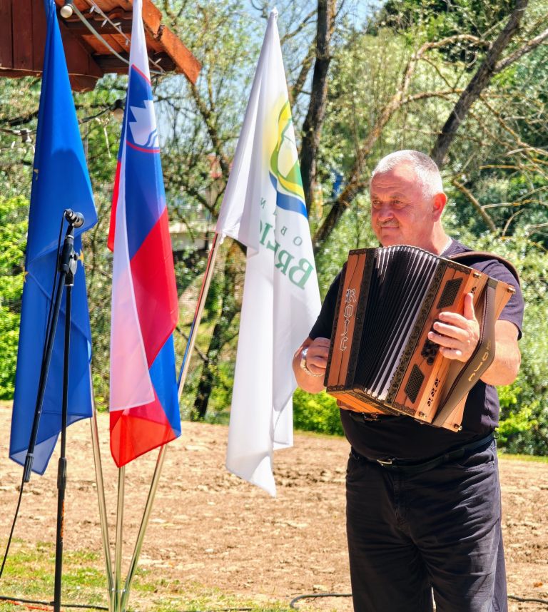 Harmonikar in zborovodja Franc Vegelj