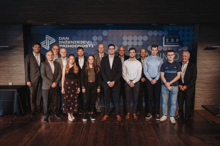 Dan inženirjev prihodnosti 2026, prejemniki priznanj in vodstvo Inženirske zbornice Slovenije