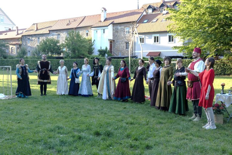 kud-galiarda, celje, friderik, legenda