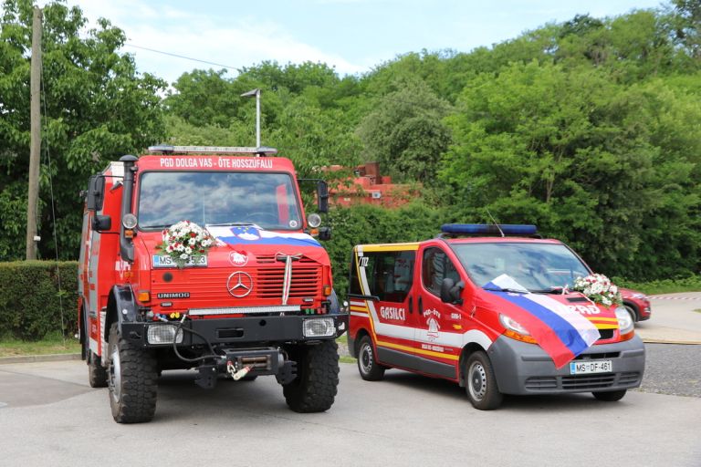 pgd-dolga-vas, prevzem-gasilskega-vozila