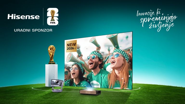 V okviru sponzorstva FIFA Svetovnega prvenstv a 2026 je Hisense pripravil tudi številne pr omocije in posebne prodajne ugodnosti za kupce televizorjev.