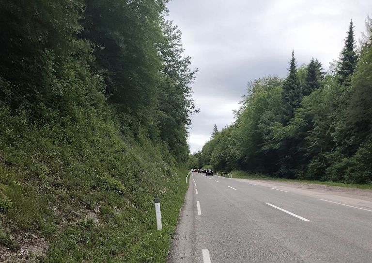 Prometna nesreča.