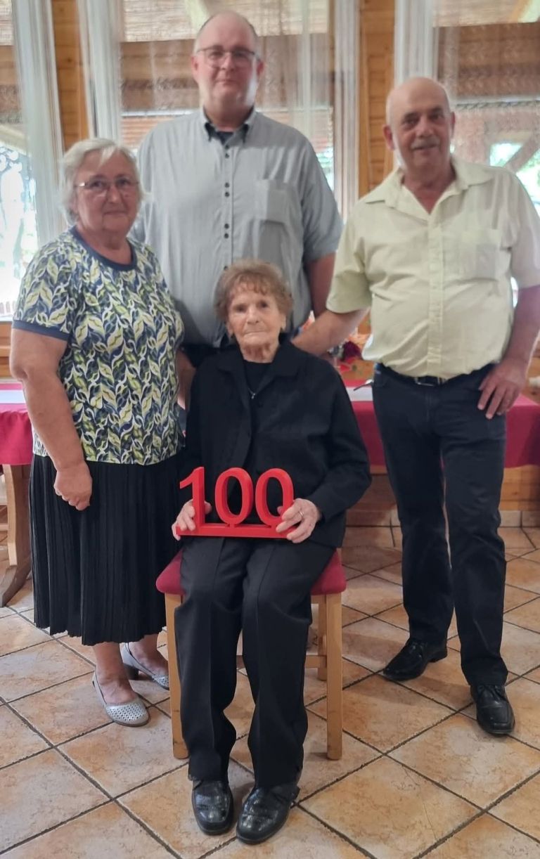 Frančiška likovič, sto let, žiberci