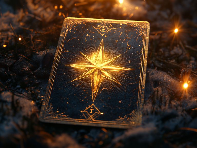 tarot karta zvezda