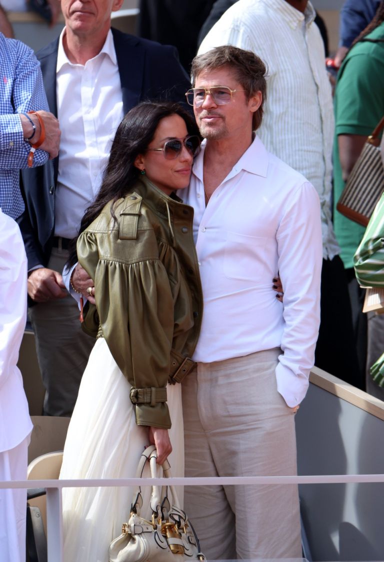 Ines de Ramon, Brad Pitt