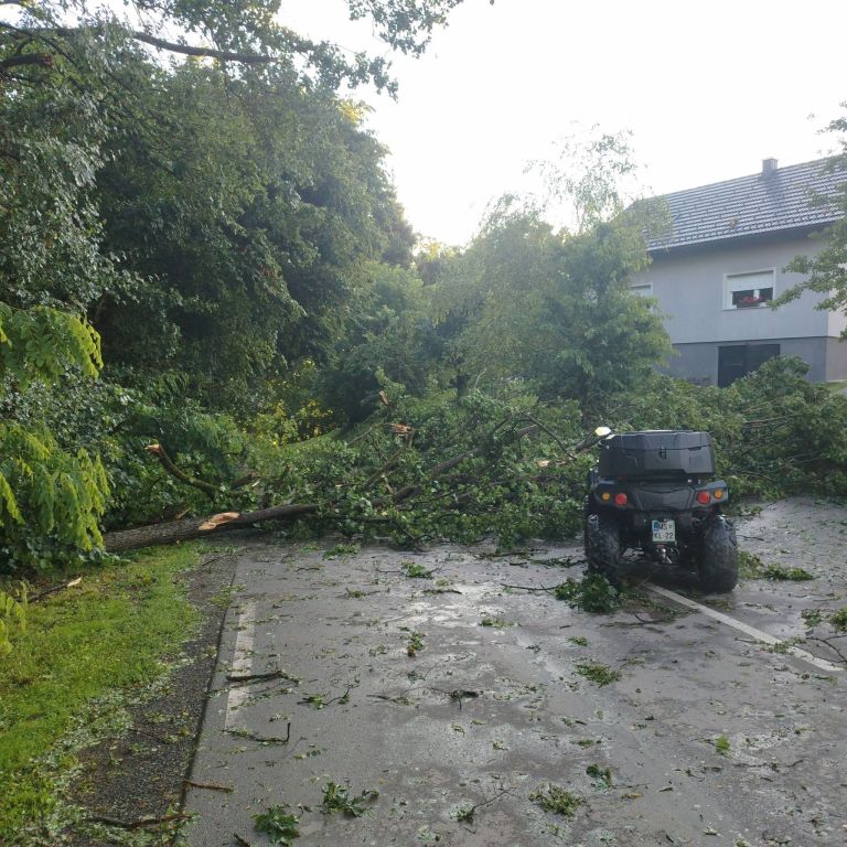 veceslavci, neurje, pomurje, nevihta, toca