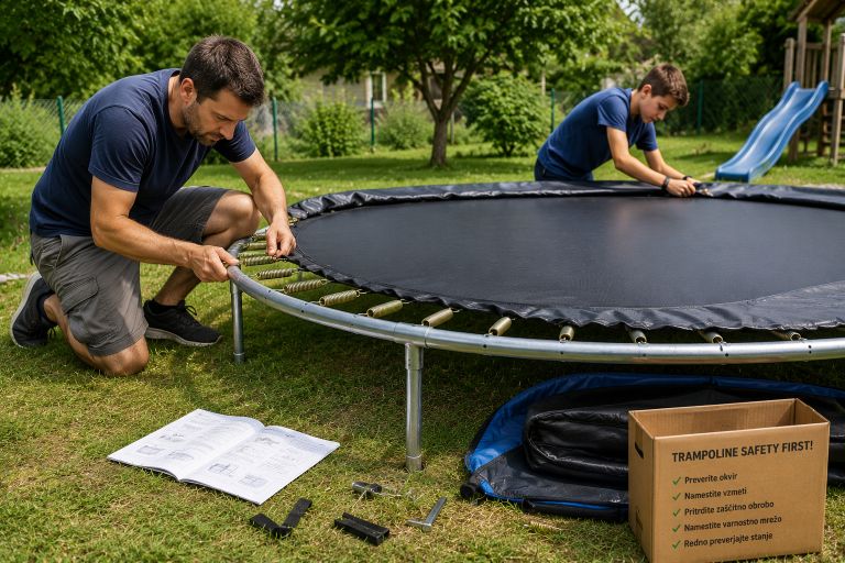 trampolin, trampolin-na-vrtu