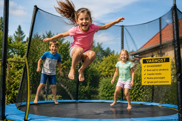 trampolin, trampolin-na-vrtu
