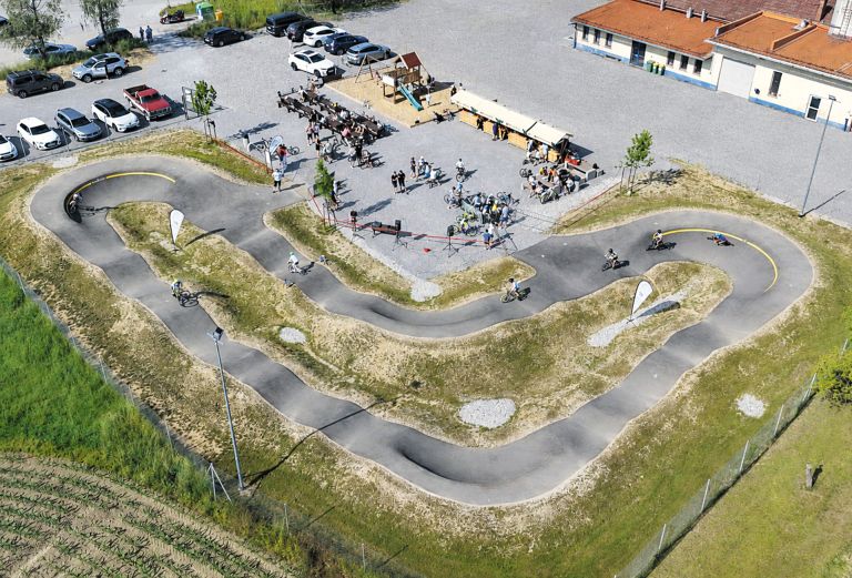 Kolesarski poligon v Velikem Gabru