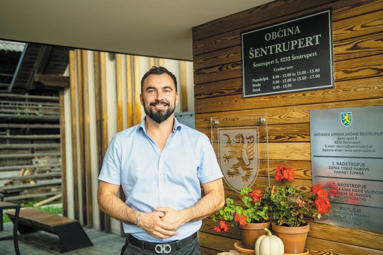 Tomaž Ramovš, župan Občine Šentrupert