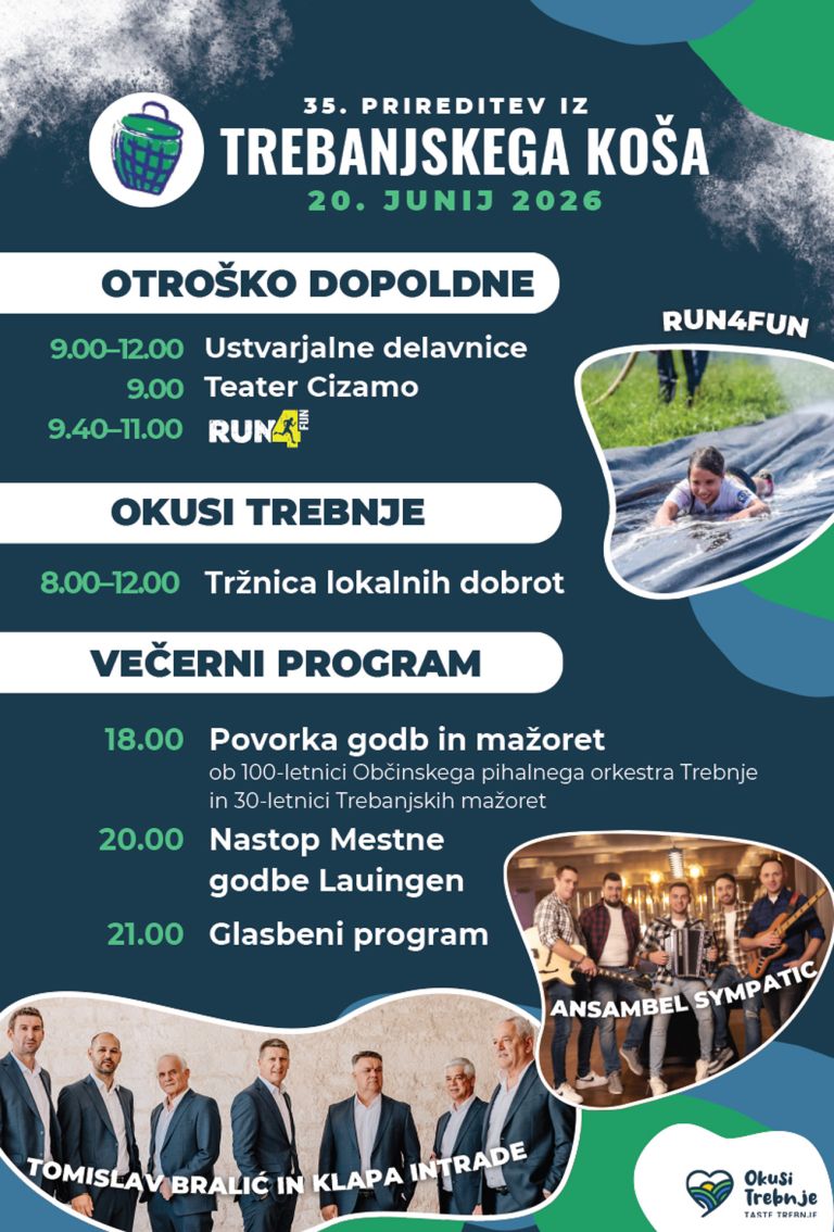 Pridite na 35. prireditev Iz trebansjkega koša