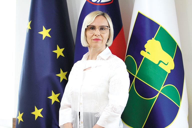 Županja Občine Trebnje Mateja Povhe