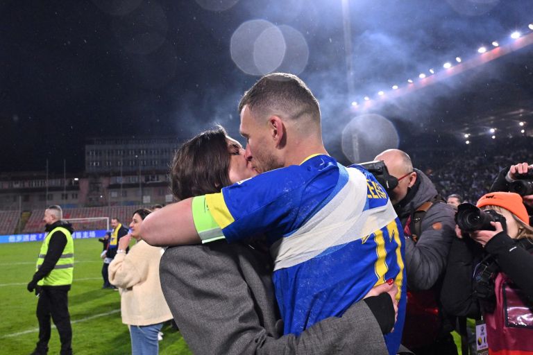 Amra Džeko, Edin Džeko