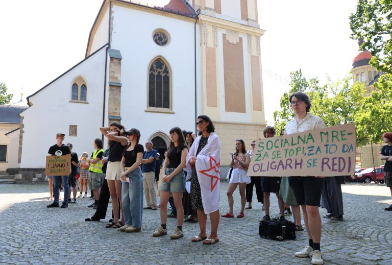 splav, protest, tavares, maribor