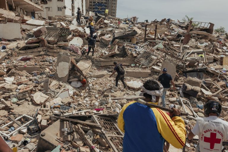 venezuela, potres, humanitarna-pomoc, iskanje-prezivelih