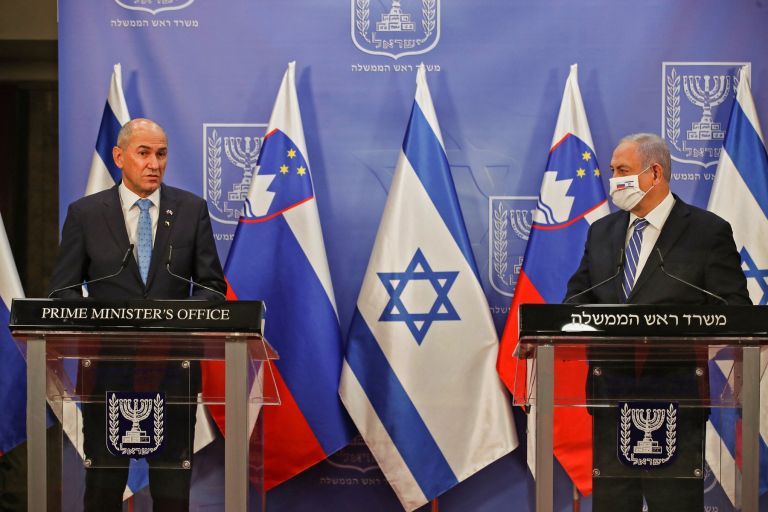 janez Janša, Benjamin Netanjahu