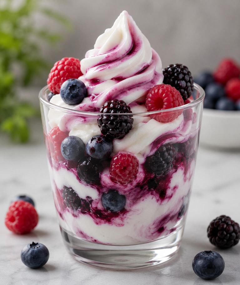 Domači zamrznjeni jogurt