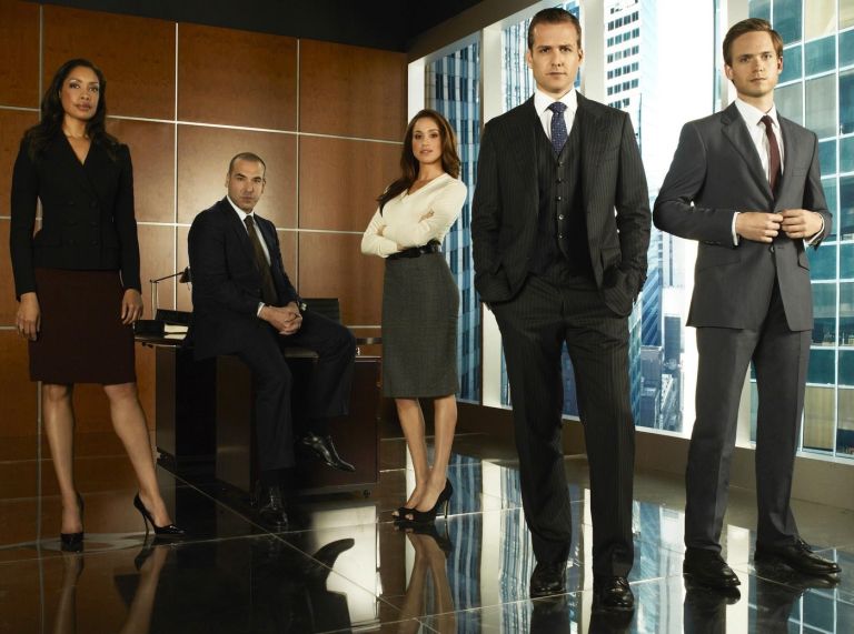 rick-hoffman, meghan-markle, suits