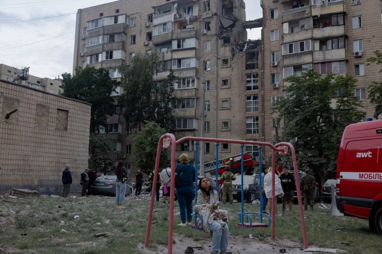 kijev, ruski napad, stavba.jpg