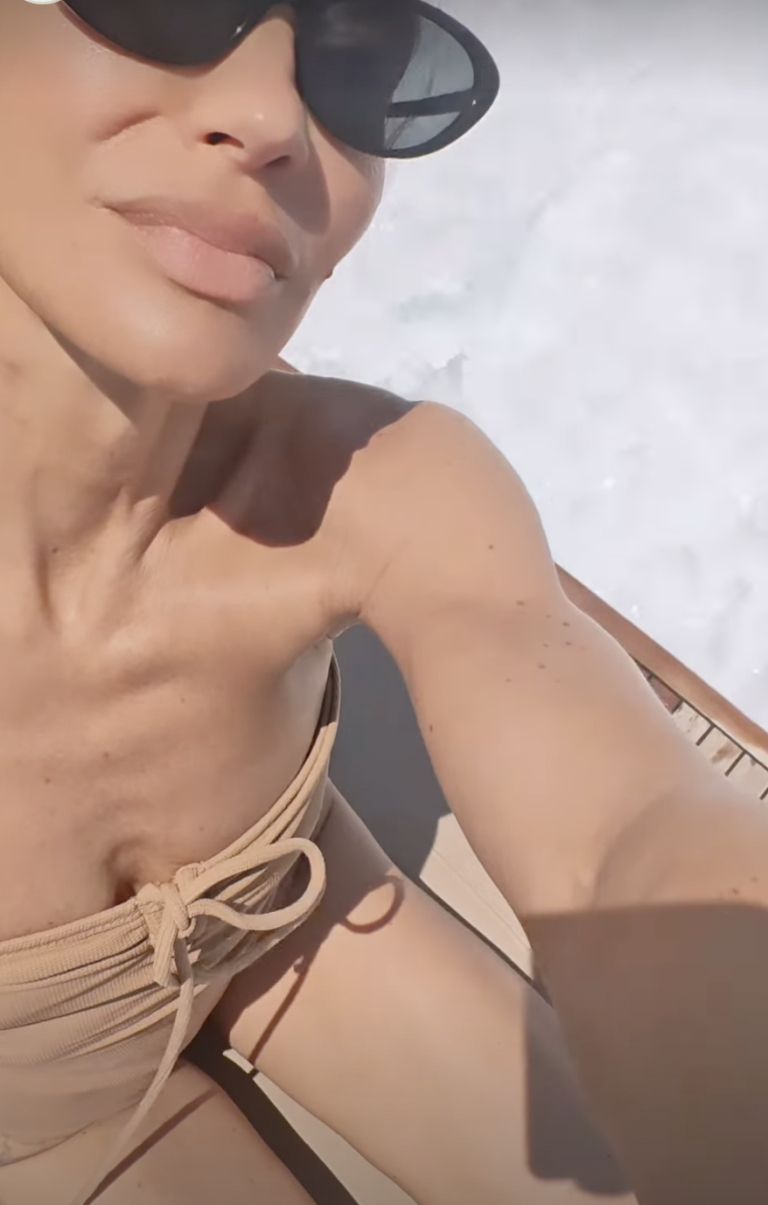 Nataša Bekvalac na jahti
