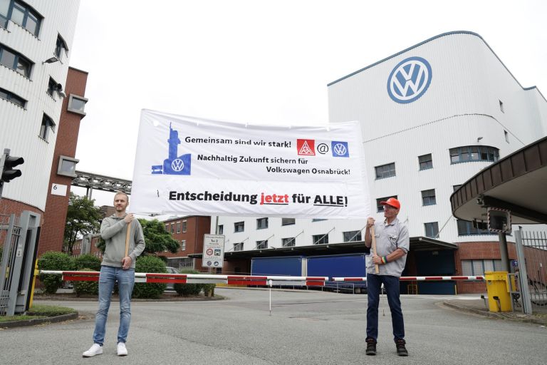 volkswagen, protest