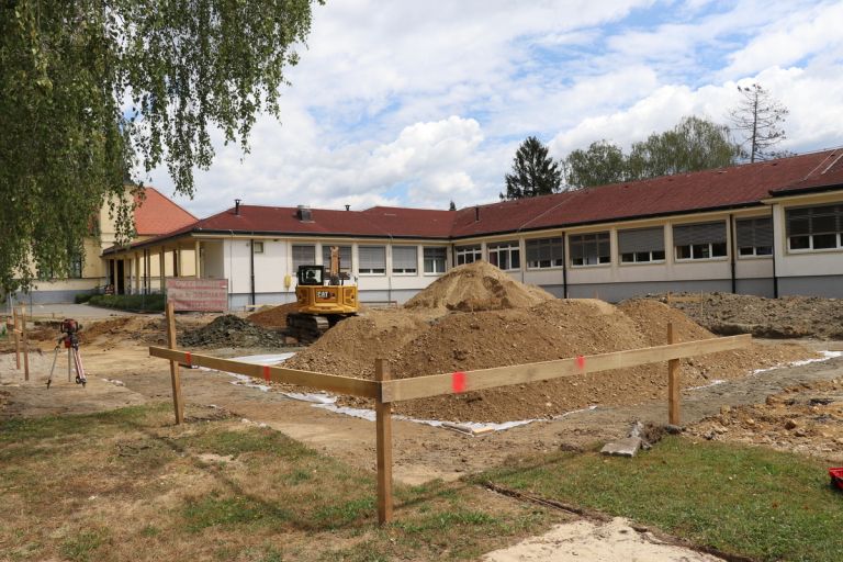 vrtec-salovci, gradnja