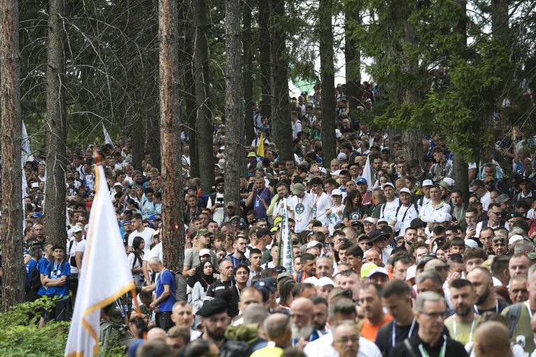Pohod miru, srebrenica