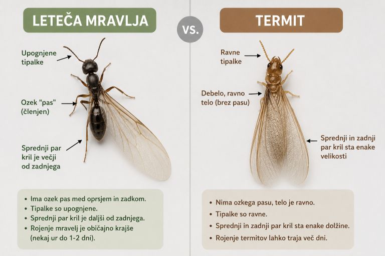 letece-mravlje, termiti