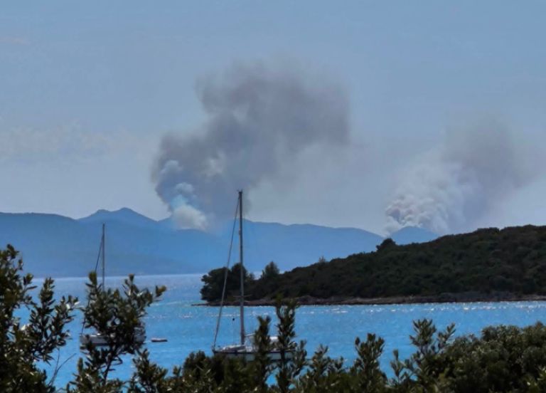 korcula, pozar