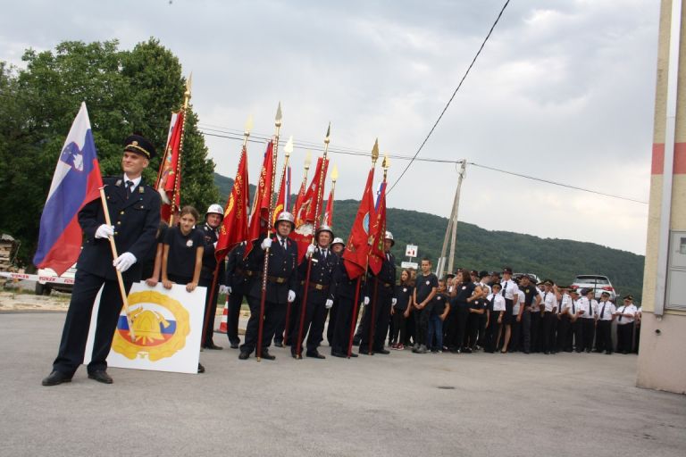 gasilci, zveza, mestna, obcina, parada, stoletnica, jubilej-gasilcev, himna