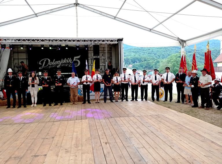 gasilci, zveza, mestna, obcina, parada, stoletnica, jubilej-gasilcev, himna