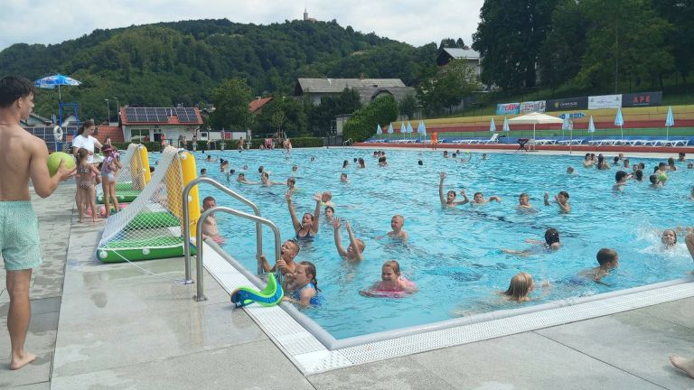 Športno-olimpijski teden na sevniškem bazenu
