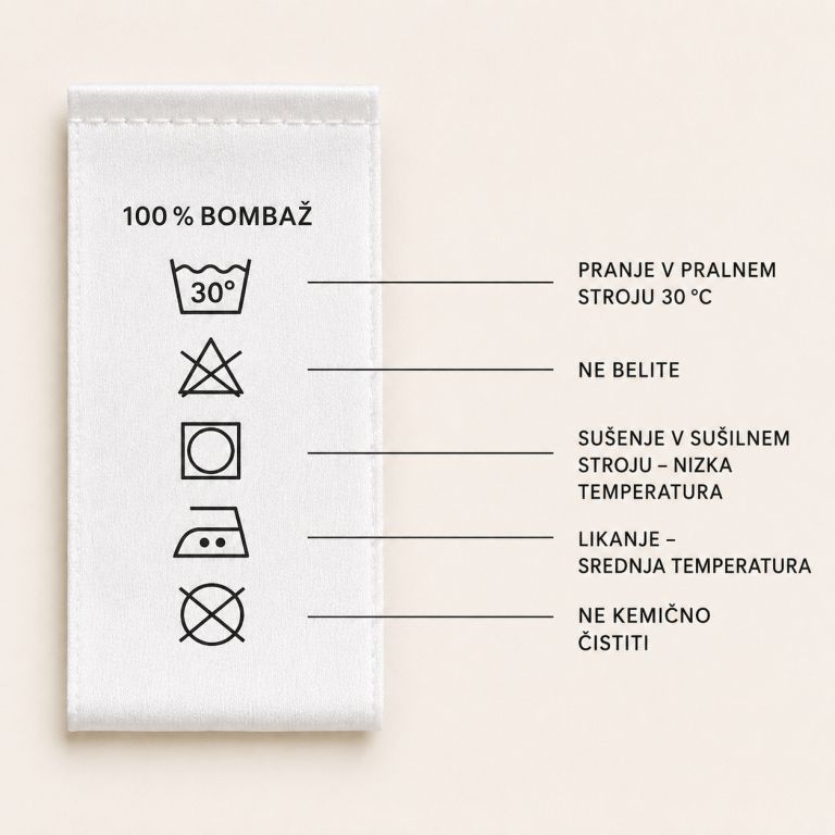pranje-perila, etiketa