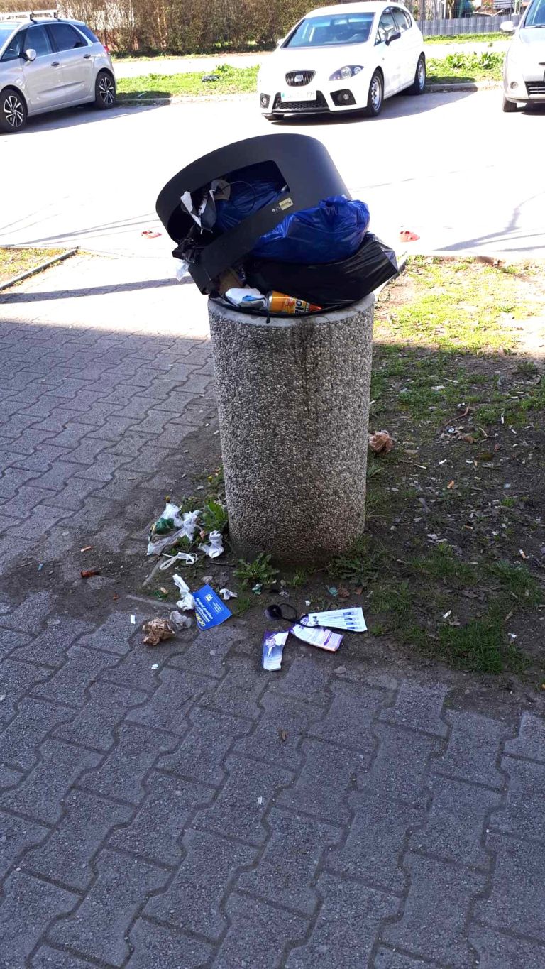 odpadki, simbio