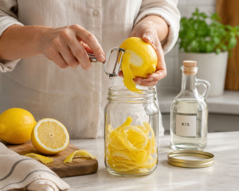 citrusi, limona, limonina-lupina, domace-cistilo