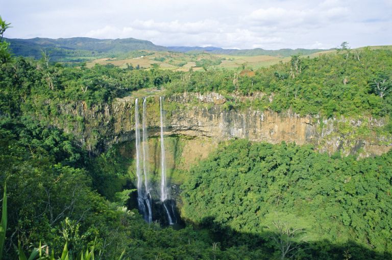 slap Chamarel, Mauritius