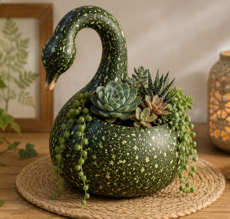 okrasna-buca, speckled-swan