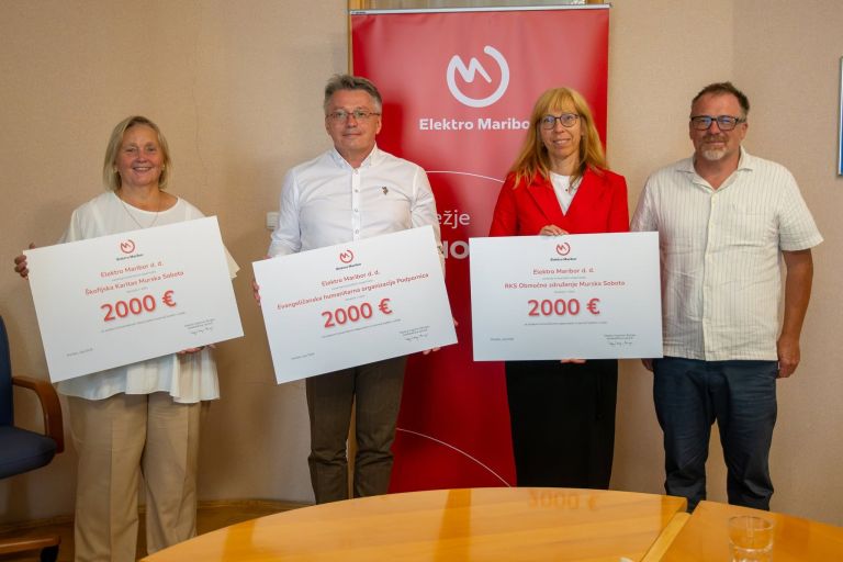 elektro-maribor, donacije, rdeci-kriz-murska-sobota, skofijska-karitas, eho-podpornica