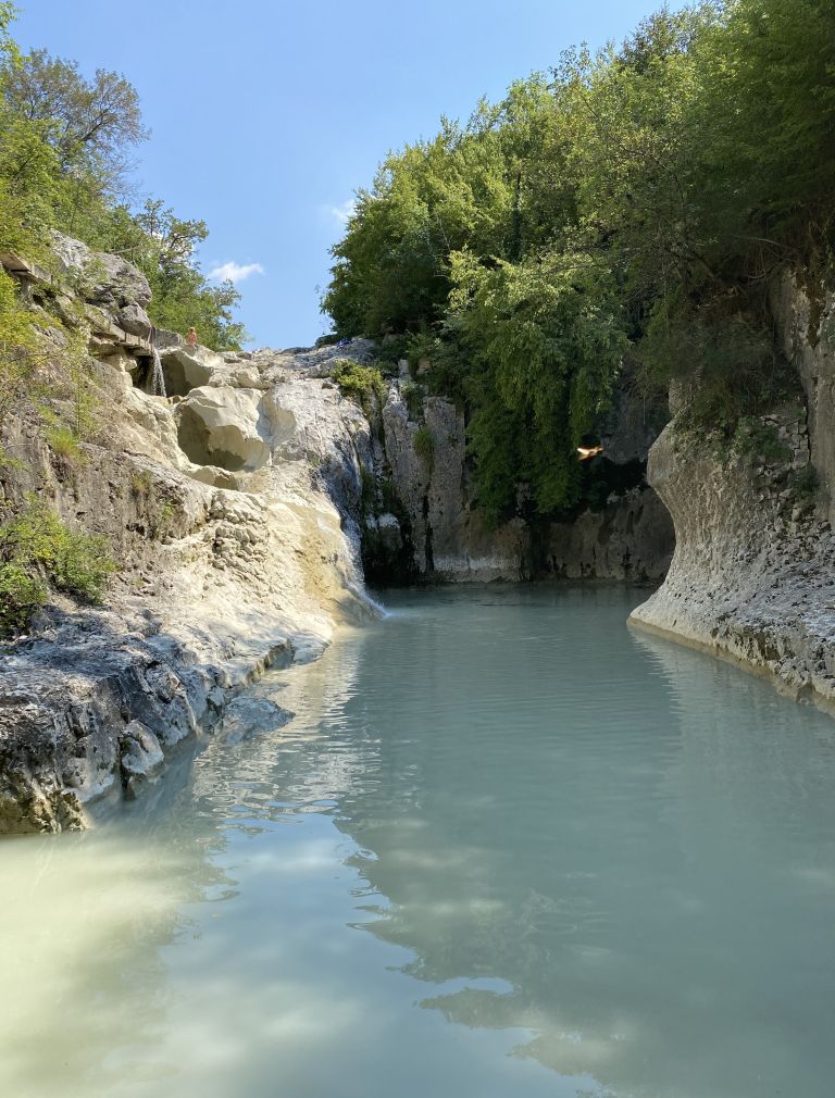 Pot sedmih slapov, kotli 2