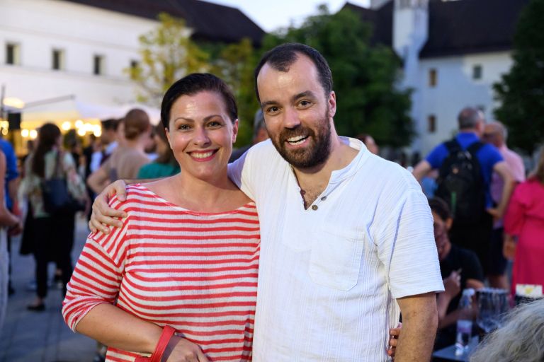 Blaž Šef, Nuška Drašček