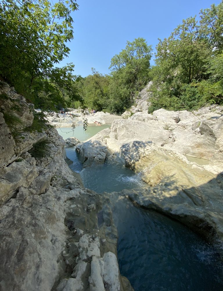 Pot sedmih slapov, kotli