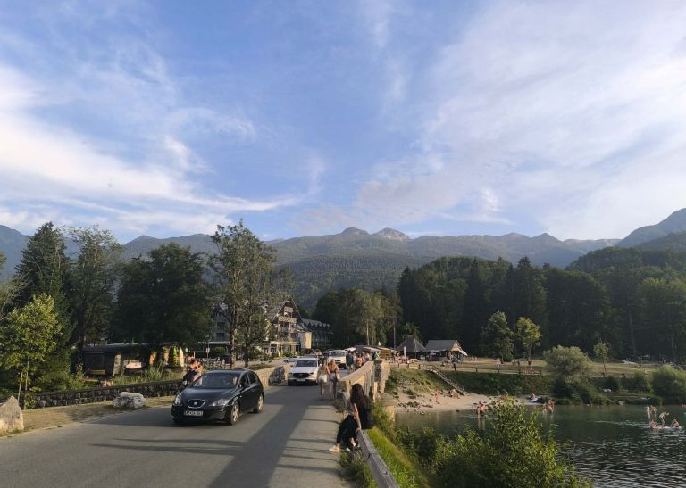 janezov-most, ribcev-laz, promet, bohinjsko-jezero